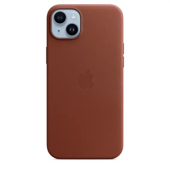 Apple iPhone 14 Plus Leather Case MPPD3Z With MagSafe