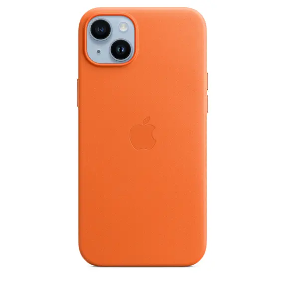 Apple iPhone 14 Plus Leather Case MPPF3Z With MagSafe