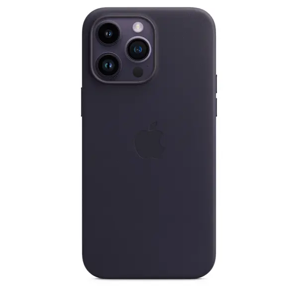 Apple iPhone 14 Pro Max Leather Case MPPP3Z Ink With MagSafe