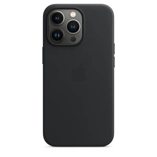 Apple Leather Case MM1H3FE A Midnight With MagSafe