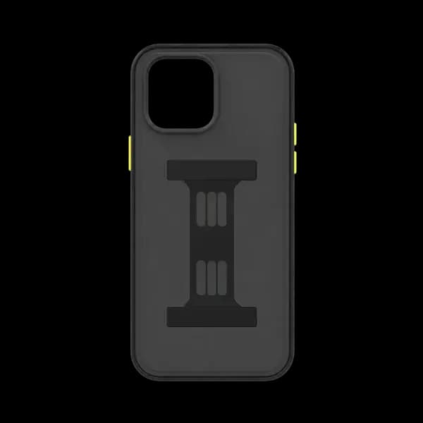 Atb Transparent Magnetic Suction Bracket Case iPhone 14 Pro Black