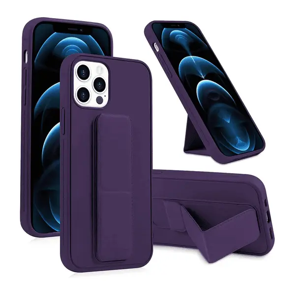 Back Cover Magnetic Grip Case 14 Purple