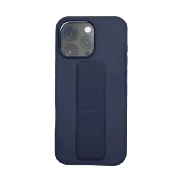 Back Cover Magnetic Grip Case For iPhone 16 Blue