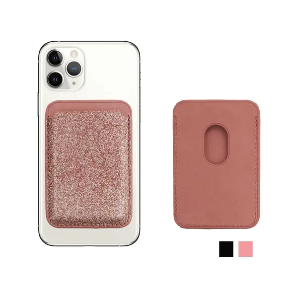 Bling World Rose Gold MagSafe Wallet