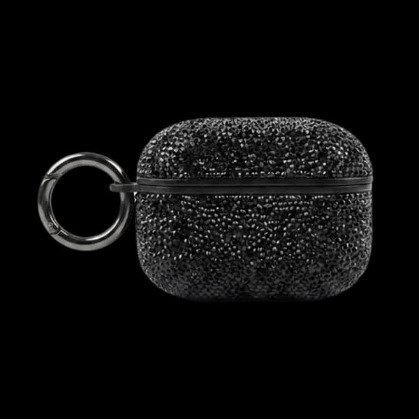Bling World Stone Hard AirPods PRO3 Case Black