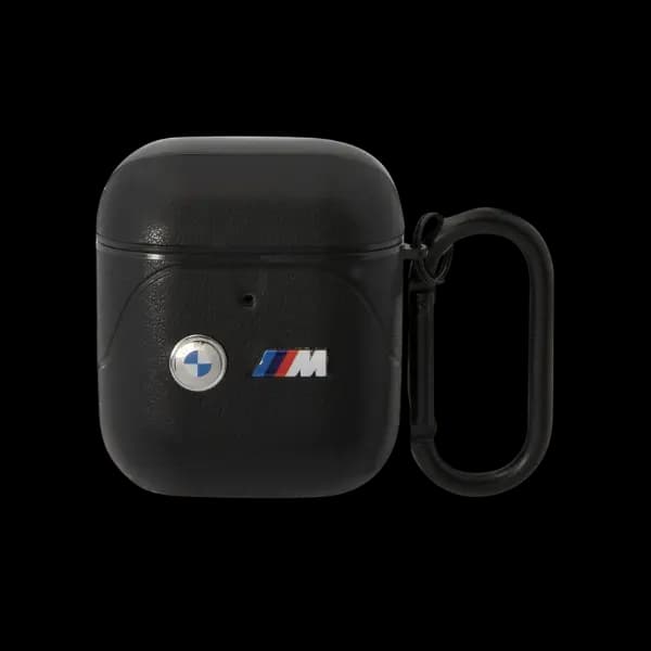 Bmw M Black Pu Leather AirPods Case