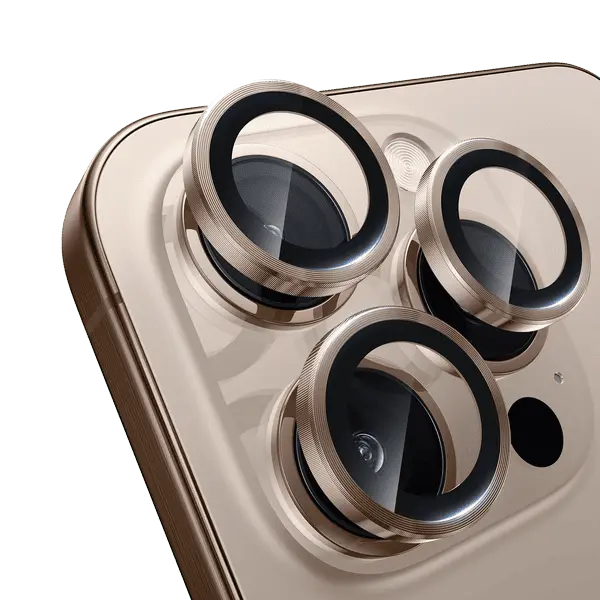 Camera Lens Protector For iPhone 16 Pro Max Desert
