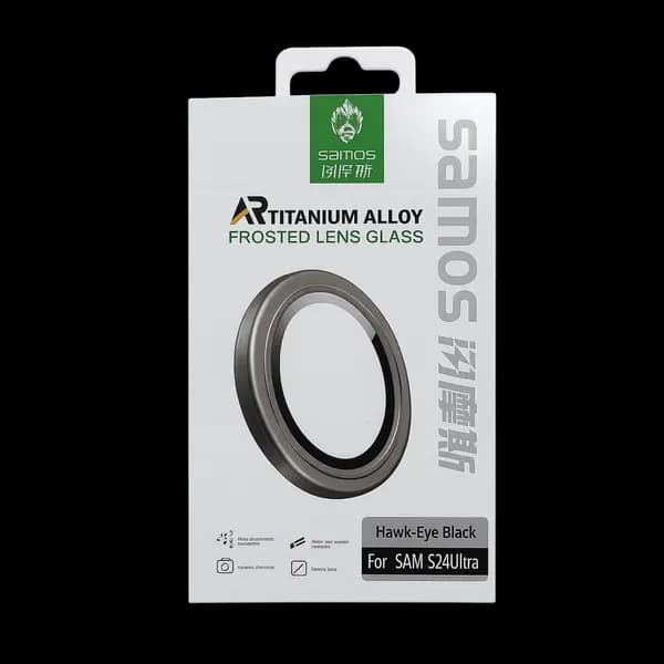 Camera Tempered Glass S24 Ultra Black