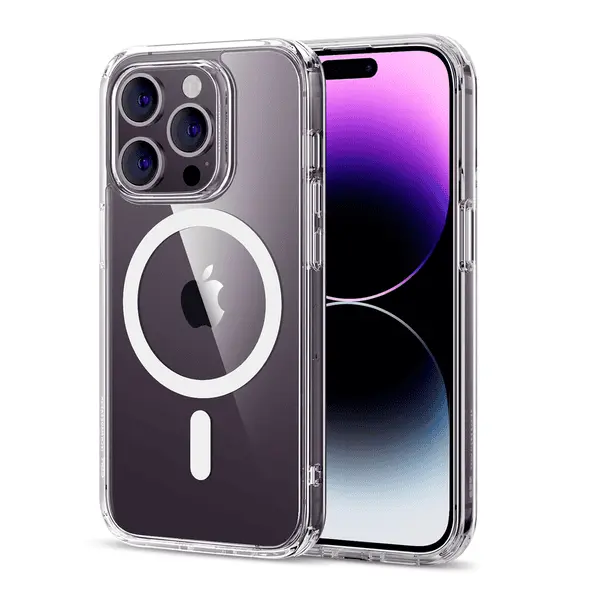 Coblue Magnetic Case iPhone 14 Pro Transparent