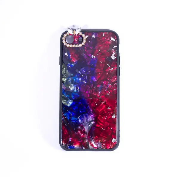 Crystal Pop Socket Case IPHONE8 Red