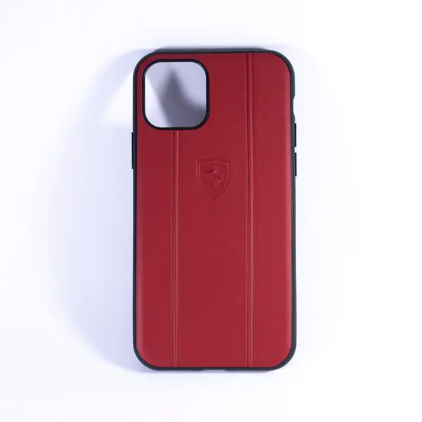 Ferrari Off Track Leather Embossed Line
