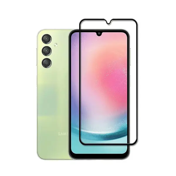 Full Cover Tempered Glass Screen Protector For Galaxy A24
