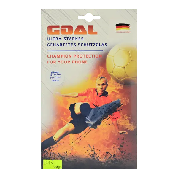 Goal Tempered Glass Screen Protector iPhone 12 12 Pro Matt