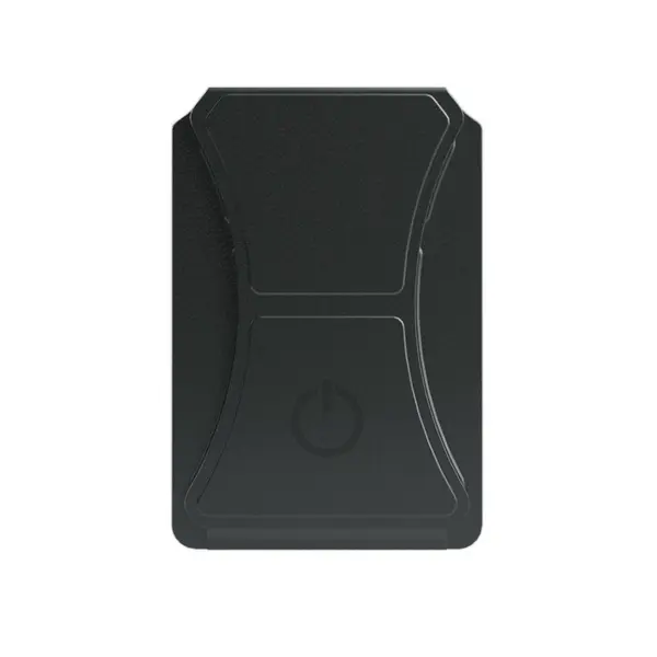 Goui Leather Magnet Wallet With Rf Shielding Black