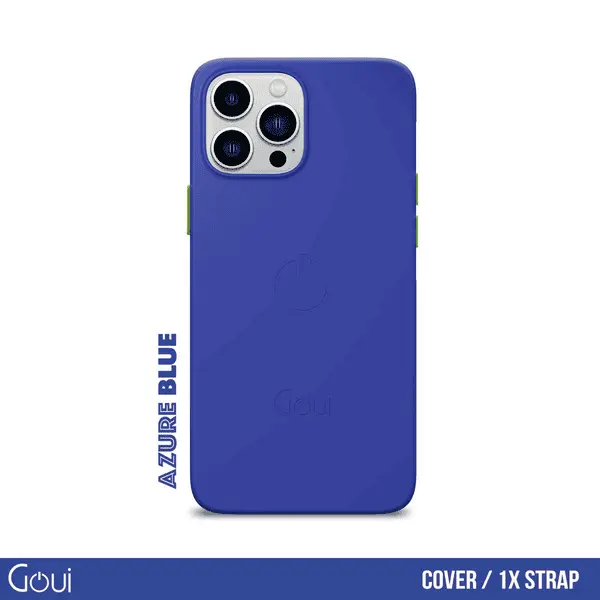 Goui Magnetic Case iPhone 14 Pro With Magnetic Bars Azure Blue