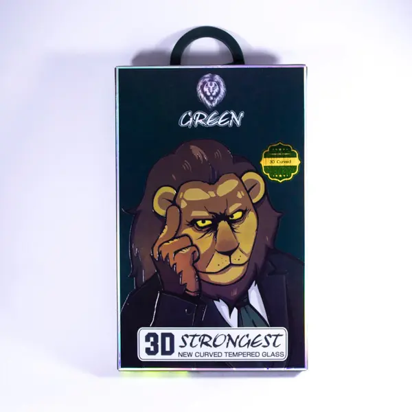 Green Tempered Glass Screen Protector