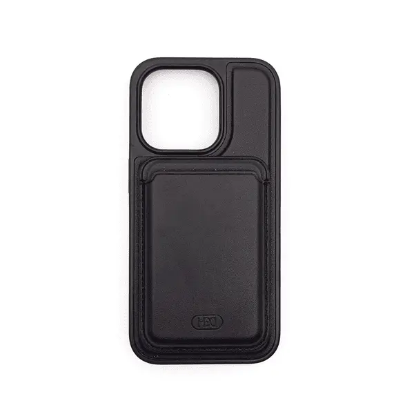 Hdd Wallet Hard Case iPhone 16 Pro Max Black Ftr