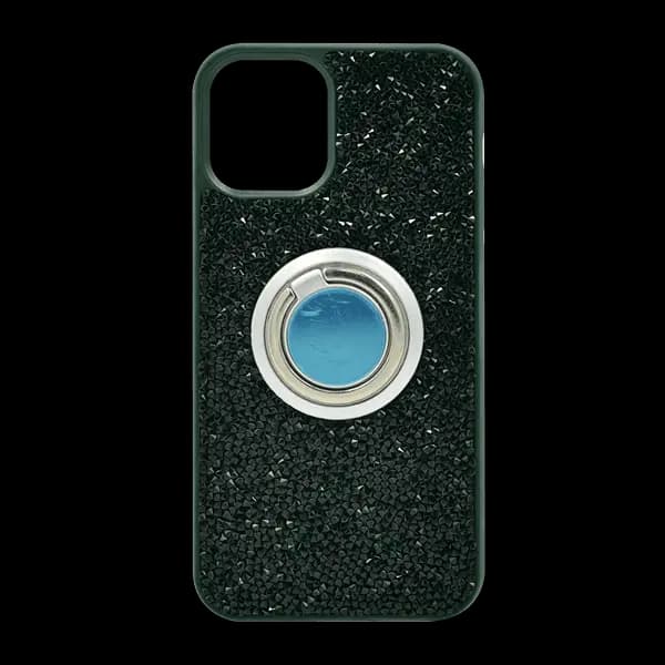 iSAFE Bling Ring Hard Cover iPhone 12 Mini Green