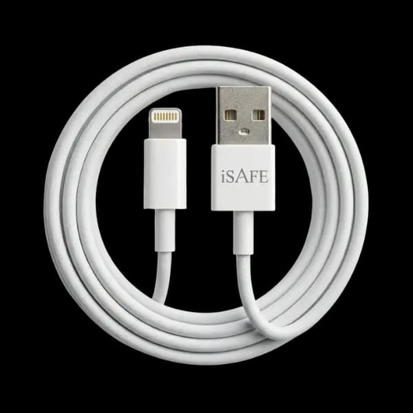 iSAFE USB To Lightning 2 Metre