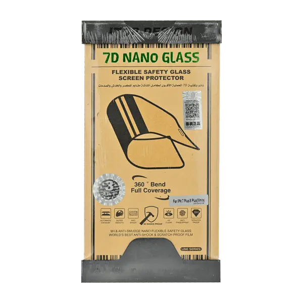 Itop 7D Front Back Nano Glass Screen Guard IPHONE8 Plus White