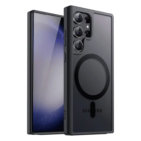 Jcase MagSafe Design Case Galaxy S23 Ultra Black