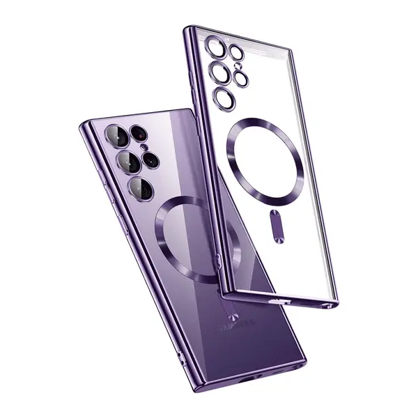 Jcase MagSafe Design Case Galaxy S24 Ultra Purple