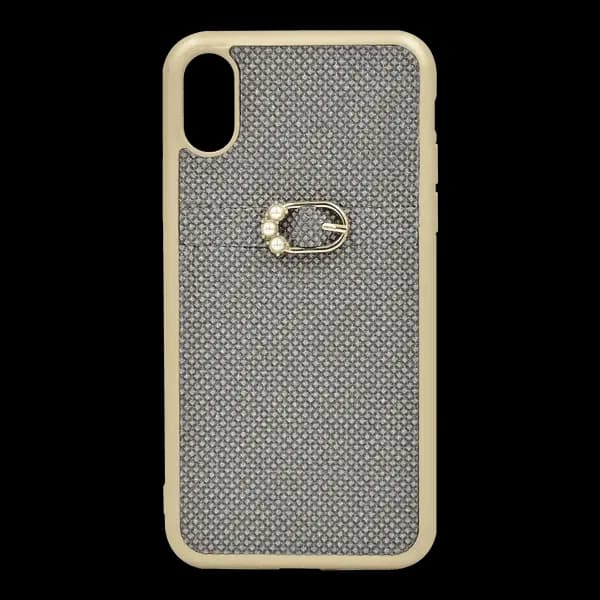 Joysidea Bling Lace Design iPhone Xs Gold