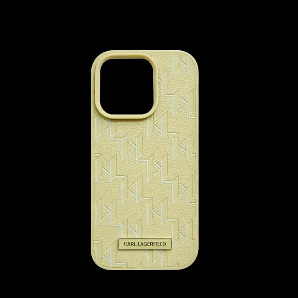 Karl Lagerfeld Pu Hard Case With Hot Stamp Karl Lagerfeld For iPhone 16