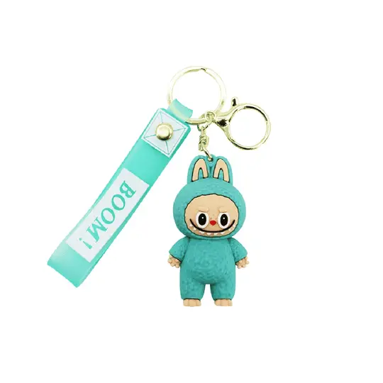 Labubu Keychain Green