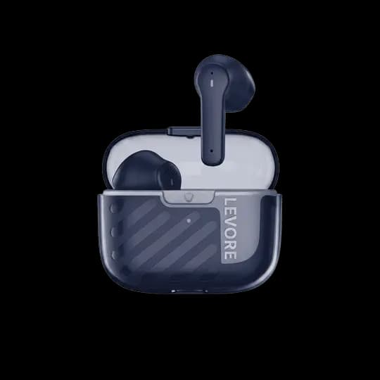 Levore Tws Wireless Transparent Earbuds Blue LBT305 Blu