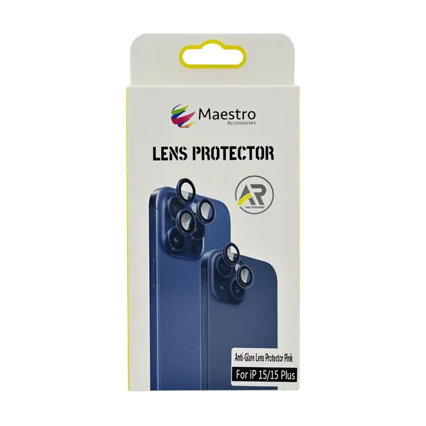 Maestro Anti Glare Lens Protector iPhone 15 15 Plus Pink
