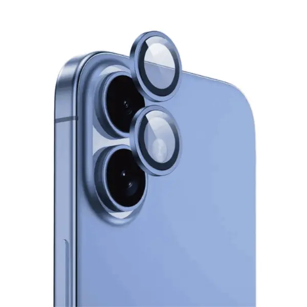 Maestro Anti Glare Lens Protector iPhone 16 16 Plus Blue