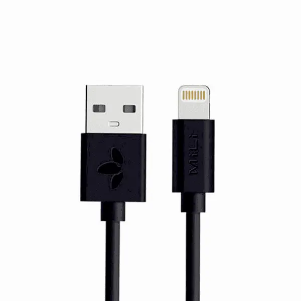 Mili Lightning To USB Cable 2M Black