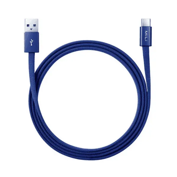 Mili Sylish Type C To USB Cable 1 2M Blue