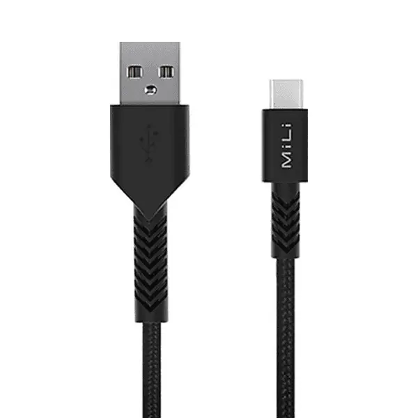 Mili Type C To USB Cable 1 M Black