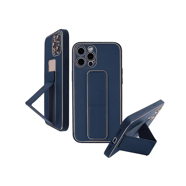 My Choice Leather Grip Case Blue