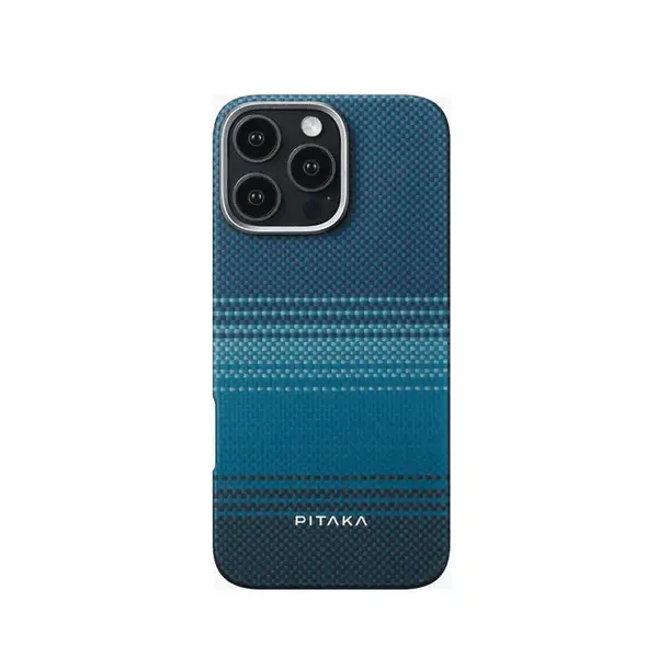 Pitaka Tactile Woven Ultra Slim Case For iPhone 16 Pro Moonrise