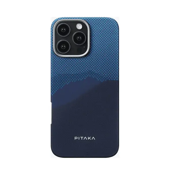 Pitaka Tactile Woven Ultra Slim Case For iPhone 16 Pro Over The Horizon