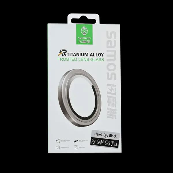 Samos Frosted Lens Glass Protector For Sam S25 Ultra