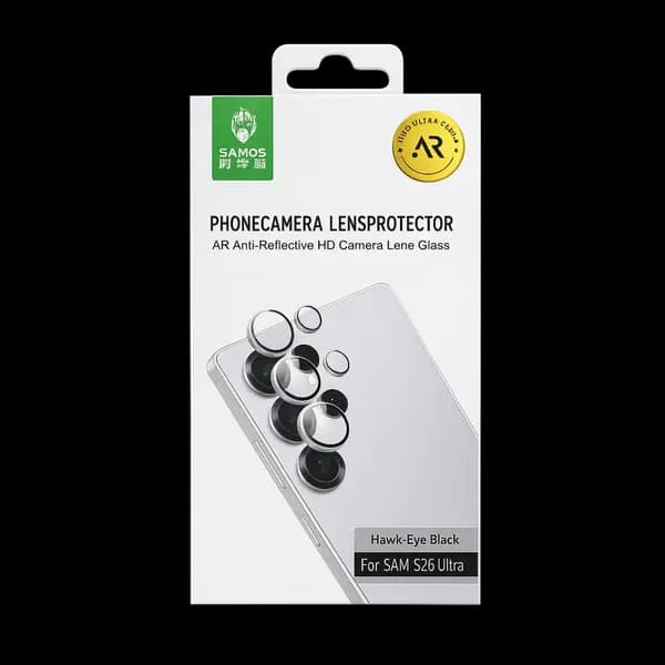 Samos S26 Ultra Camera Glass Black