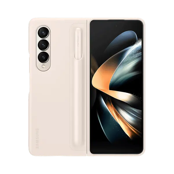 Samsung Ef OPF93P Z FOLD4 Standing Cover With Pen Sand