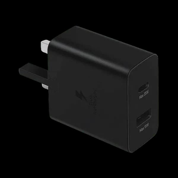 Samsung Ep TA220 Dual Port 35W PD Adapter Black