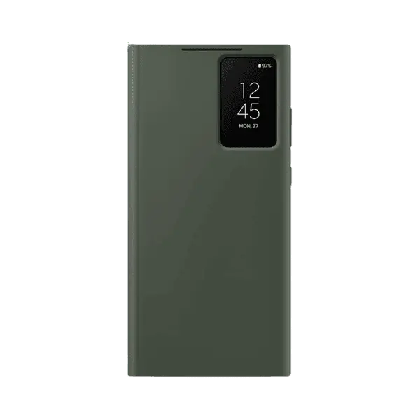 Samsung Galaxy S23 Plus Smart View Wallet Case Green