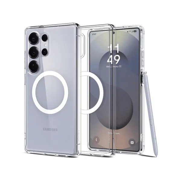 Samsung Galaxy S25 Ultra Clear Magnetic Case