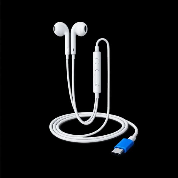 Stereo Earphone Double Type C