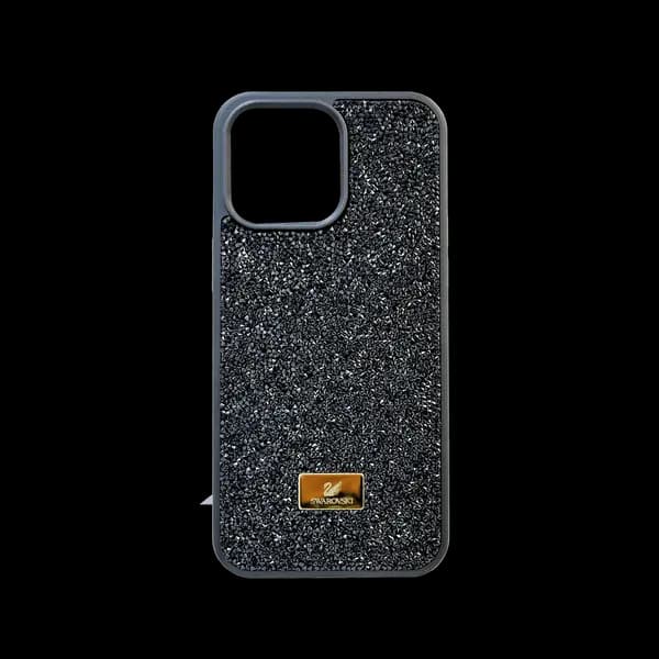 Swarovski Bling World Black Case For iPhone 14 Pro Max