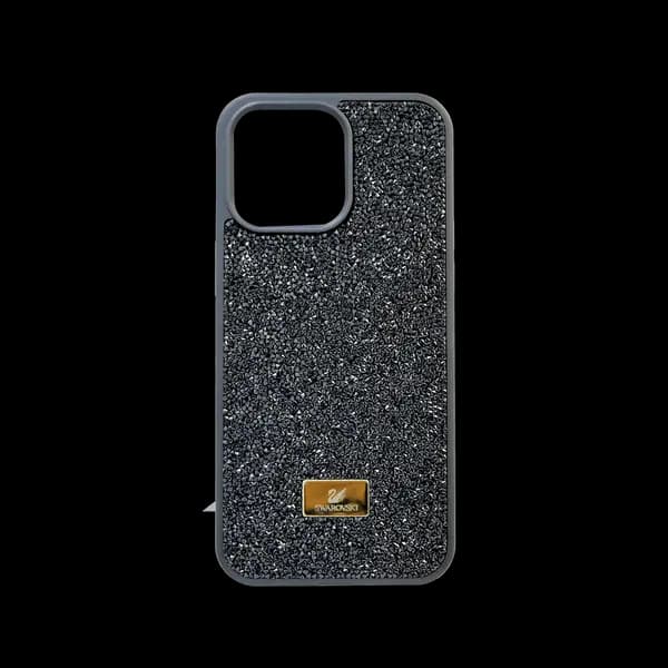 Swarovski Bling World Black Case For iPhone 15 Pro Max