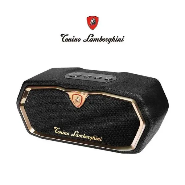 Tonino Lamborghini Portable Bluetooth Speaker TL89 Black