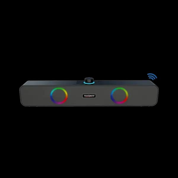 Touchmate Bluetooth Soundbar Speaker With RGB Lights Tm BTS650 Fm AUX Blac