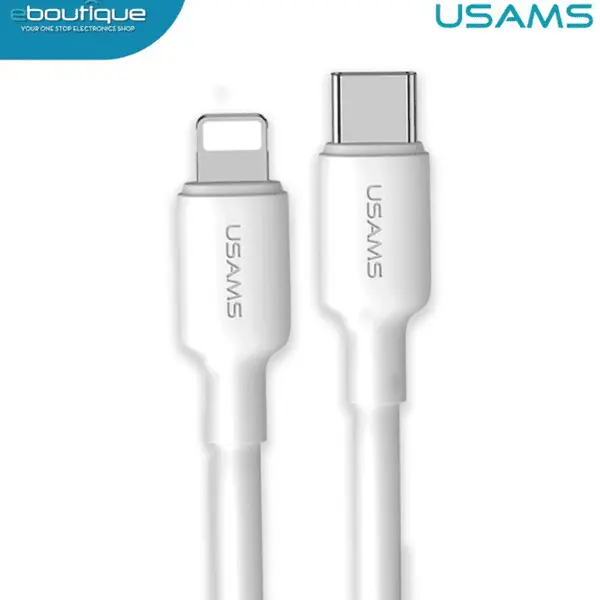 Usams 3 Metre Cable SJ612 Type C To Lightning 20W Cable